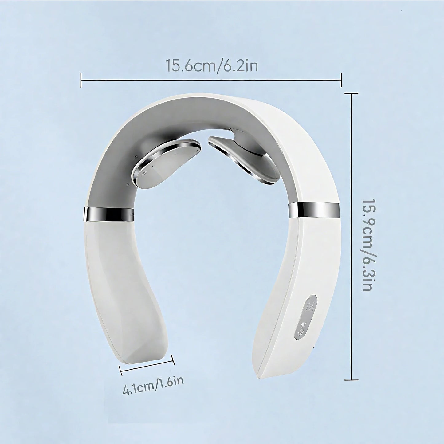 Portable Neck and Shoulder Relaxer Multi-level Adjustable Neck Massager Special Tool for Deep Neck and Shoulder Massage. LM