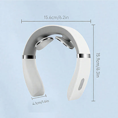 Portable Neck and Shoulder Relaxer Multi-level Adjustable Neck Massager Special Tool for Deep Neck and Shoulder Massage. LM