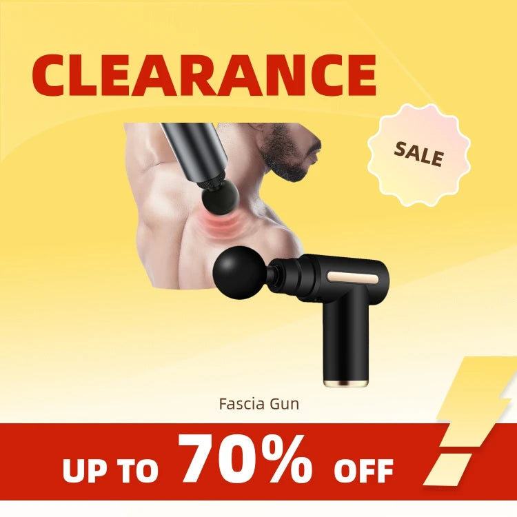 Multifunctional Fascia Gun Massager Instrument Portable Electric Vibrating Muscle Relaxation Tool for Sports Recovery LM